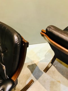 Midcentury Danish Leather Chair