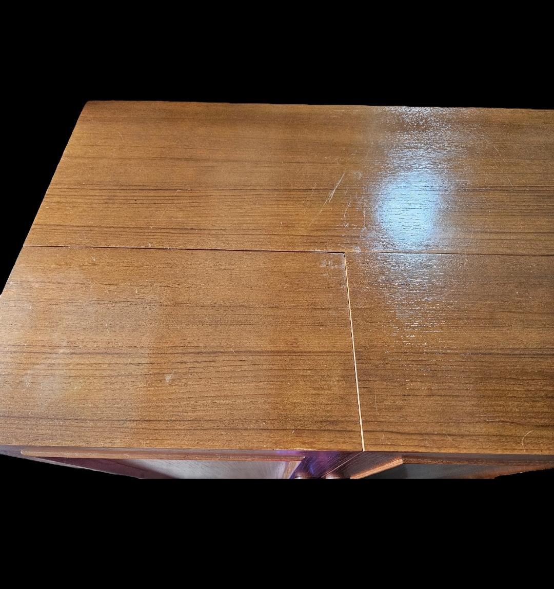 Mid-Century Modern Mid Century Danish Magic Box Teak Desk For Sale