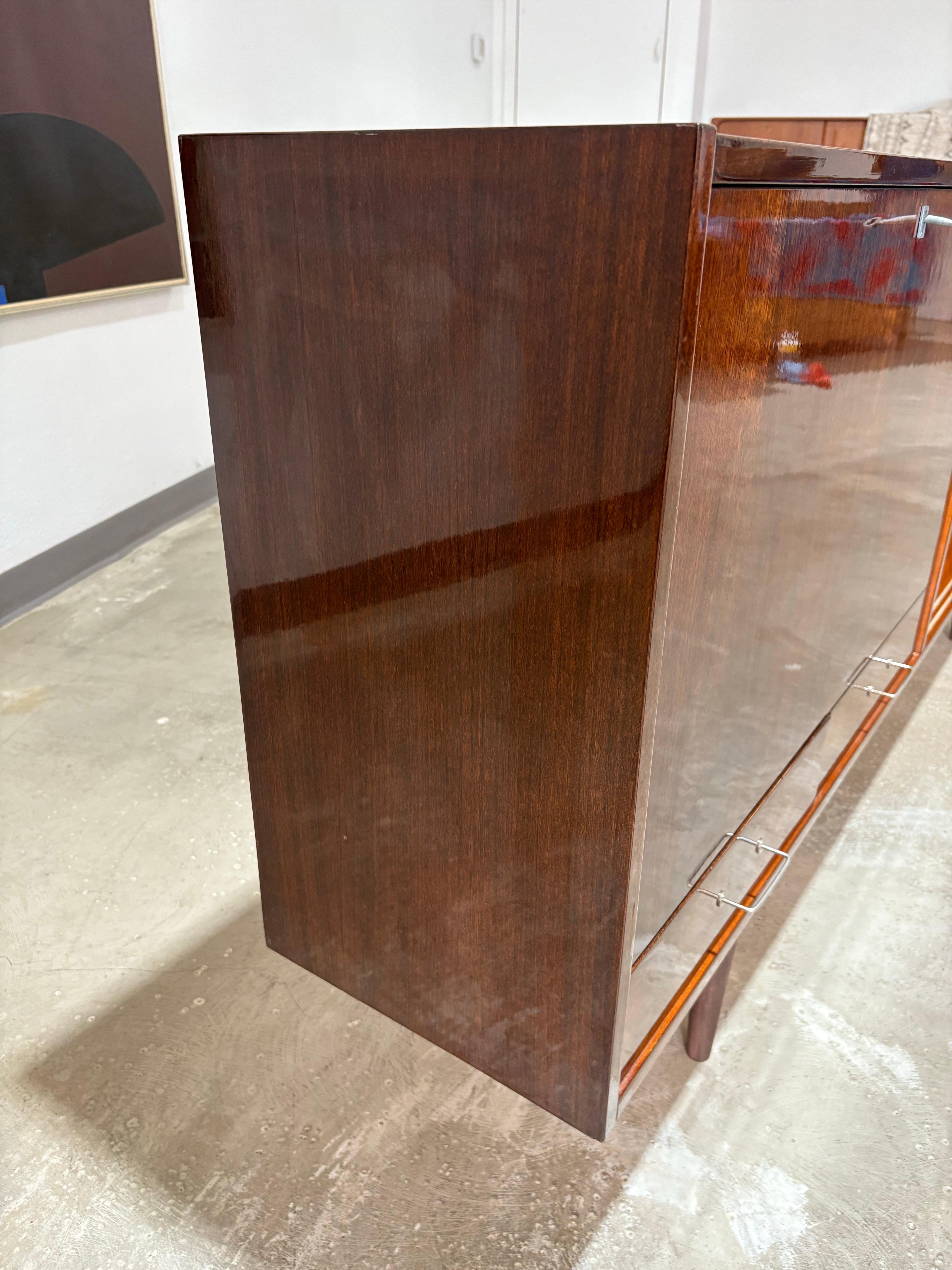 Credenza bar in mogano danese della metà del secolo scorso in vendita 5