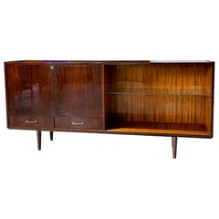 Mid Century Danish Mahagoni Bar Schrank Sideboard