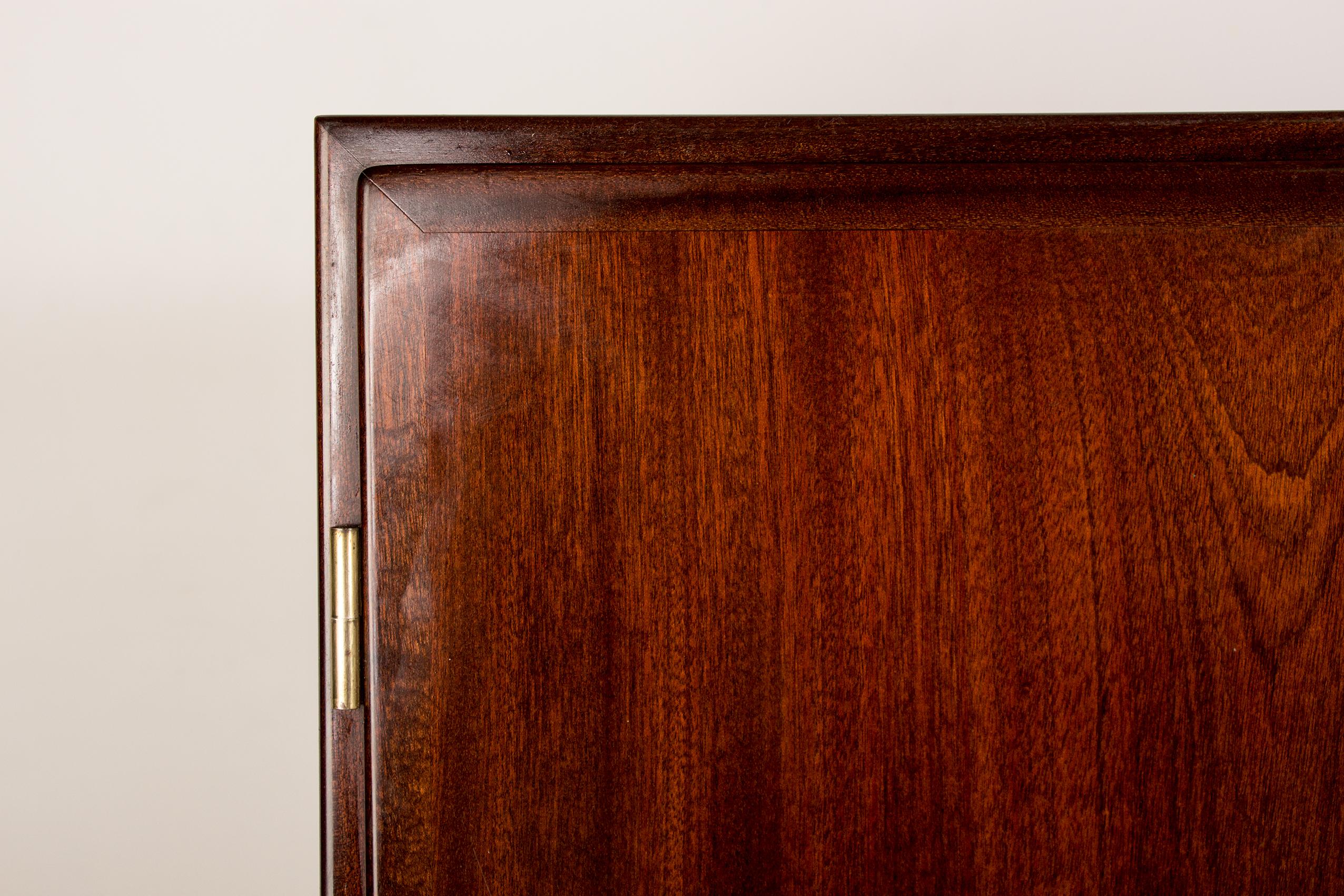 Mid-Century Danish Mahogany Cabinet by Ole Wanscher for Poul Jeppesen 4