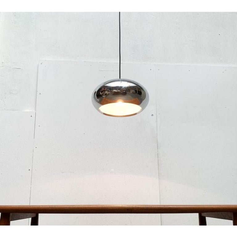 Mid-Century Danish Medio Pendant Lamp by Jo Hammerborg for Fog & Mørup, 1960s For Sale 3