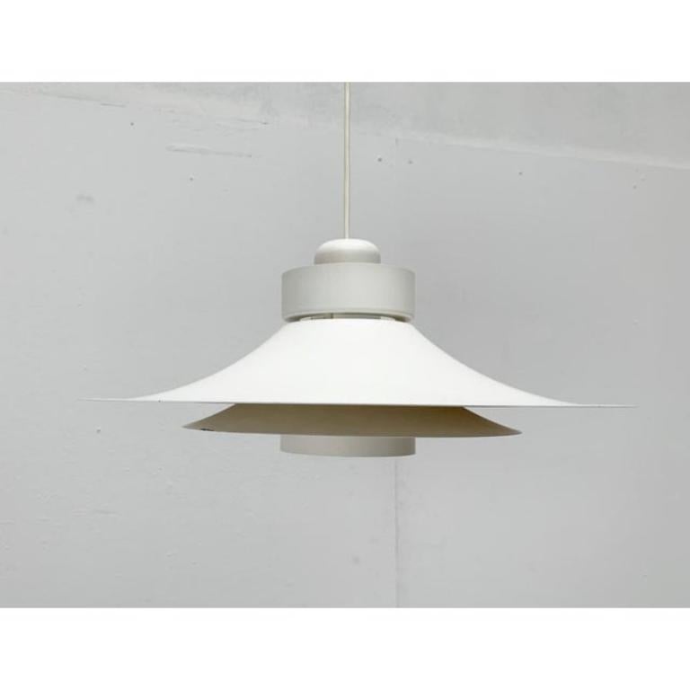 Mid-Century Danish Metal 754 Pendant Lamp from Horn, 1960s For Sale 1