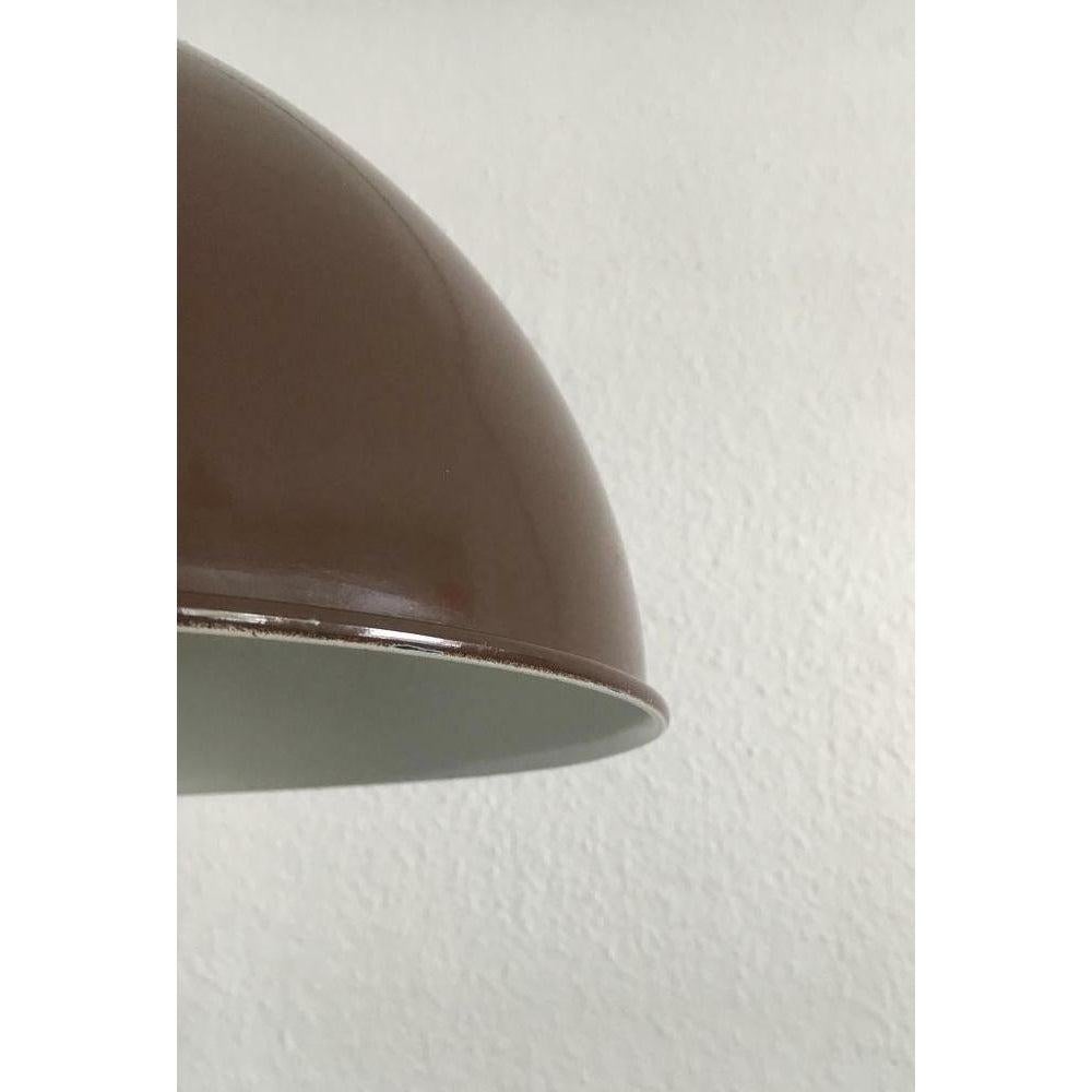 Lampada a sospensione Bunker Maxi in metallo danese di Johannes Hammerborg, metà secolo, anni '70 in vendita 3