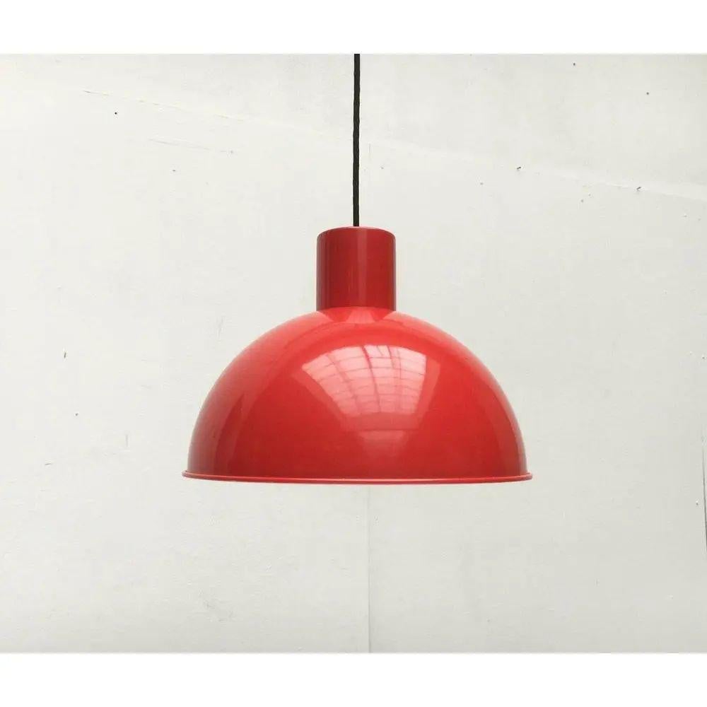 Lampada a sospensione Bunker Maxi in metallo danese di Johannes Hammerborg, metà secolo, anni '70 in vendita 2