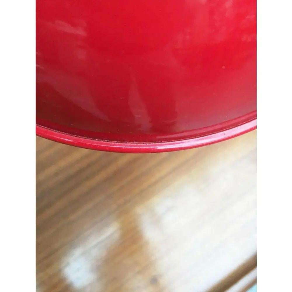 Mid-Century Danish Metal Bunker Mini Pendant Lamp by Johannes Hammerborg, 1970s For Sale 4