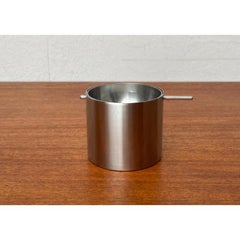 Mid-Century Danish Minimalist Cylinda Line Revolving Ashtray for Stelton, 1950s