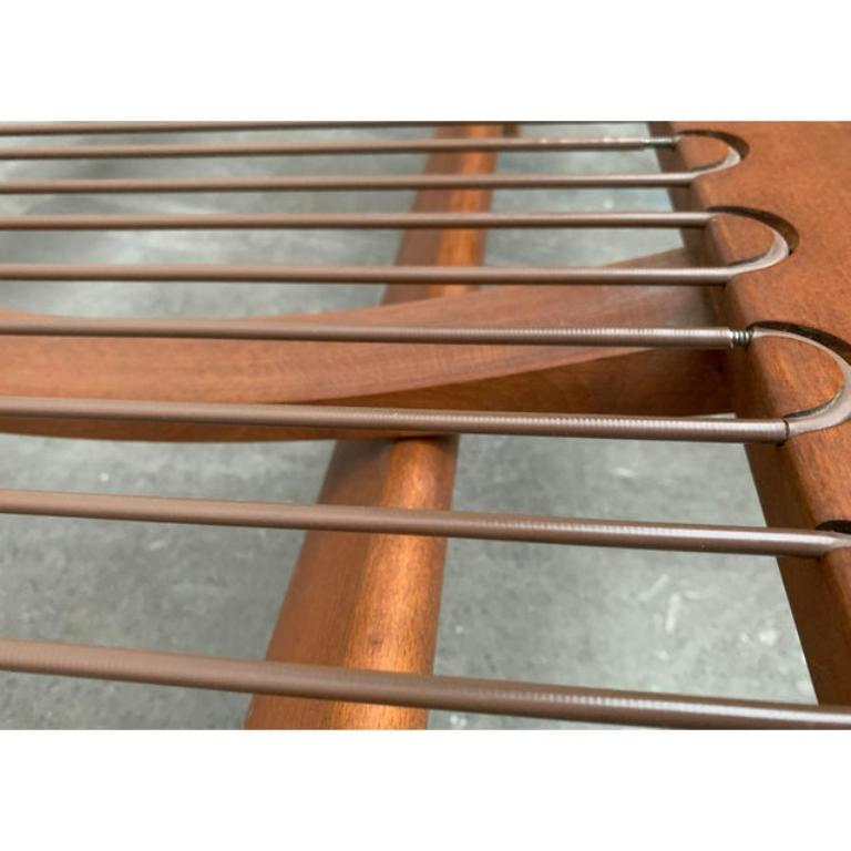 Divano minimalista danese di metà secolo in teak di Orla Mølgaard Nielsen in vendita 3