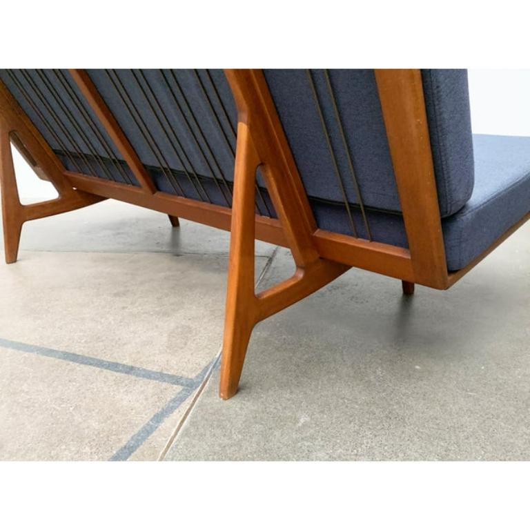 Divano minimalista danese di metà secolo in teak di Orla Mølgaard Nielsen In condizioni ottime in vendita a Hamburg, DE