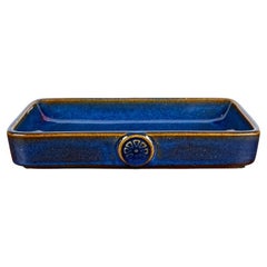 Bol en Pottery Studio 3319 danois du milieu du siècle par Einar Johansen, années 1960