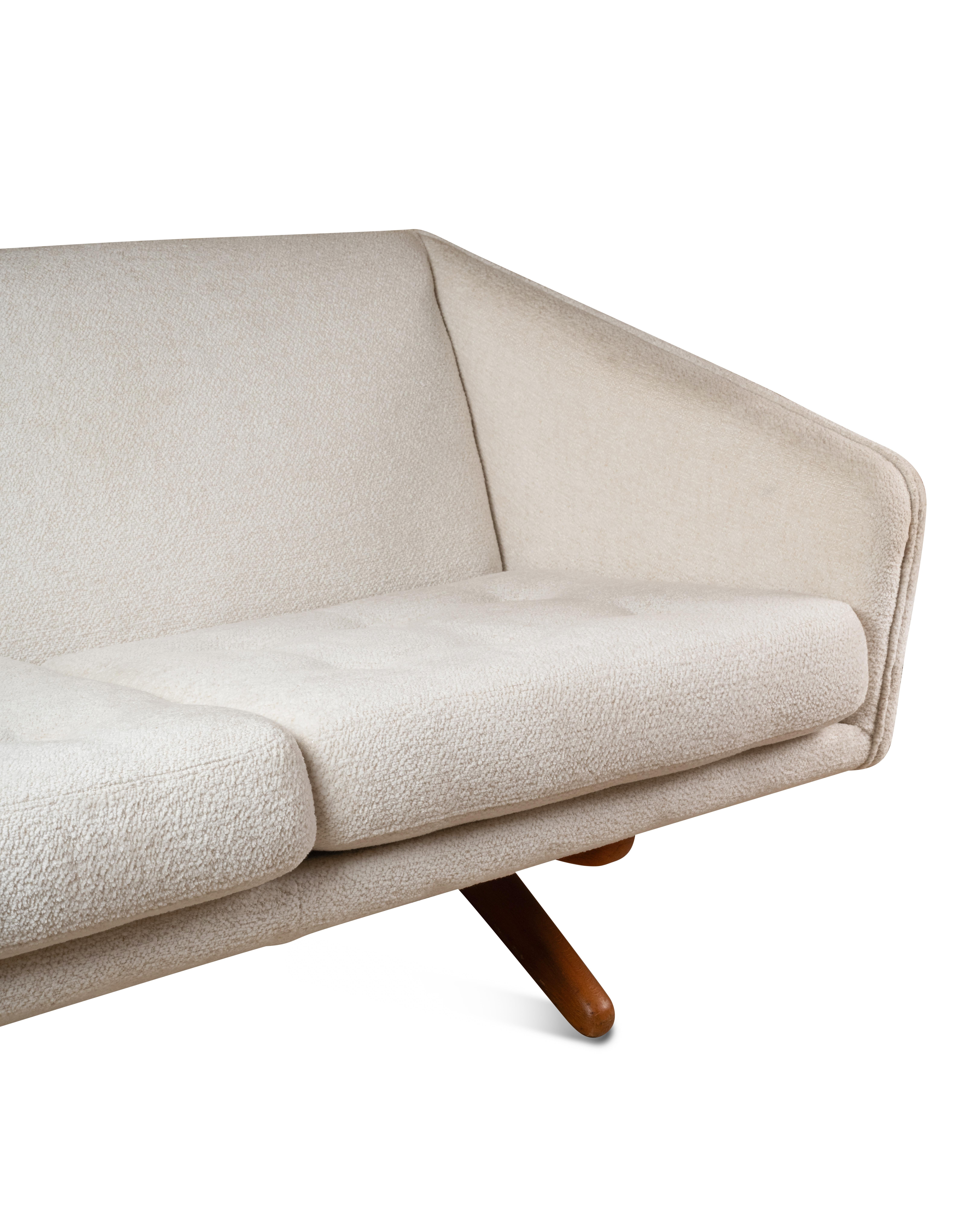 Mid-20th Century Mid-Century Danish Model Ml 140 Sofa by Illum Wikkelsø, 1960s For Sale