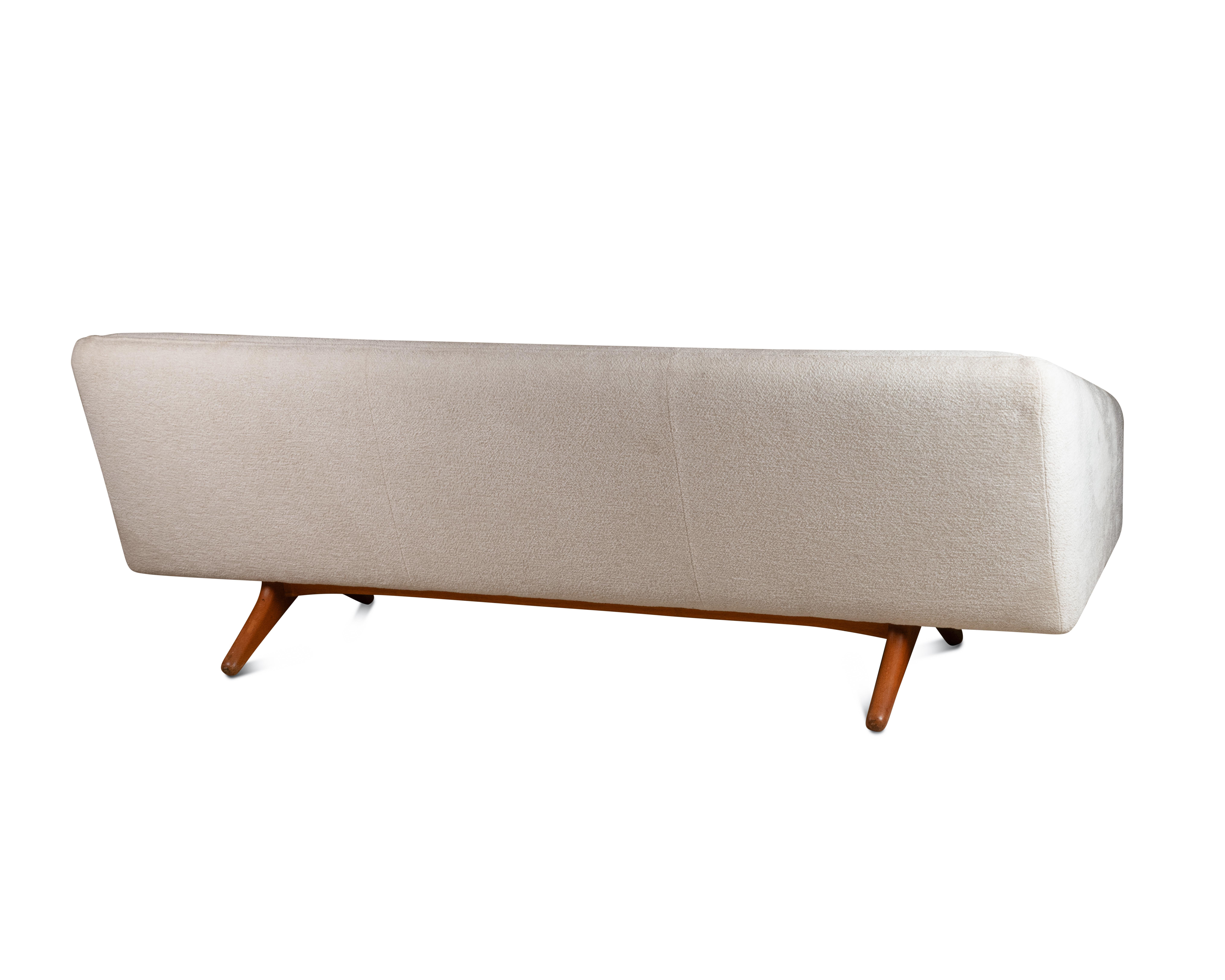 Mid-Century Danish Model Ml 140 Sofa by Illum Wikkelsø, 1960s For Sale 2