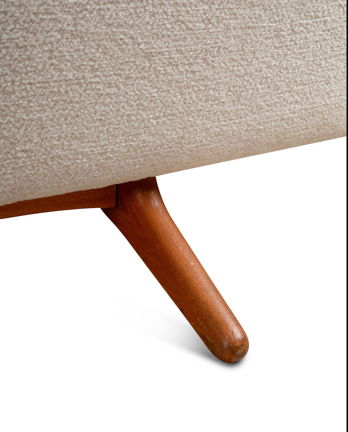 Mid-Century Danish Model Ml 140 Sofa by Illum Wikkelsø, 1960s For Sale 3