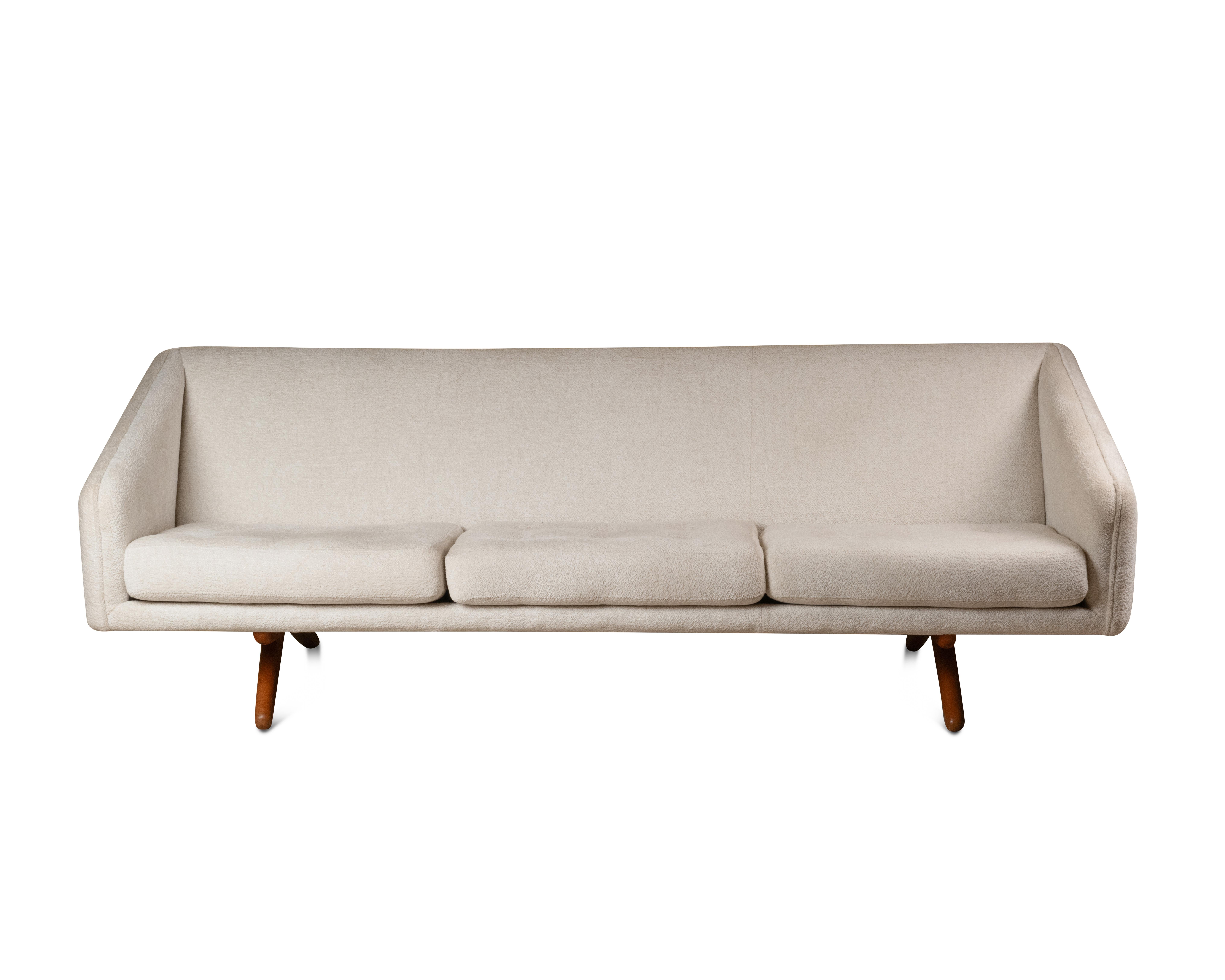 Mid-Century Danish Model Ml 140 Sofa by Illum Wikkelsø, 1960s For Sale
