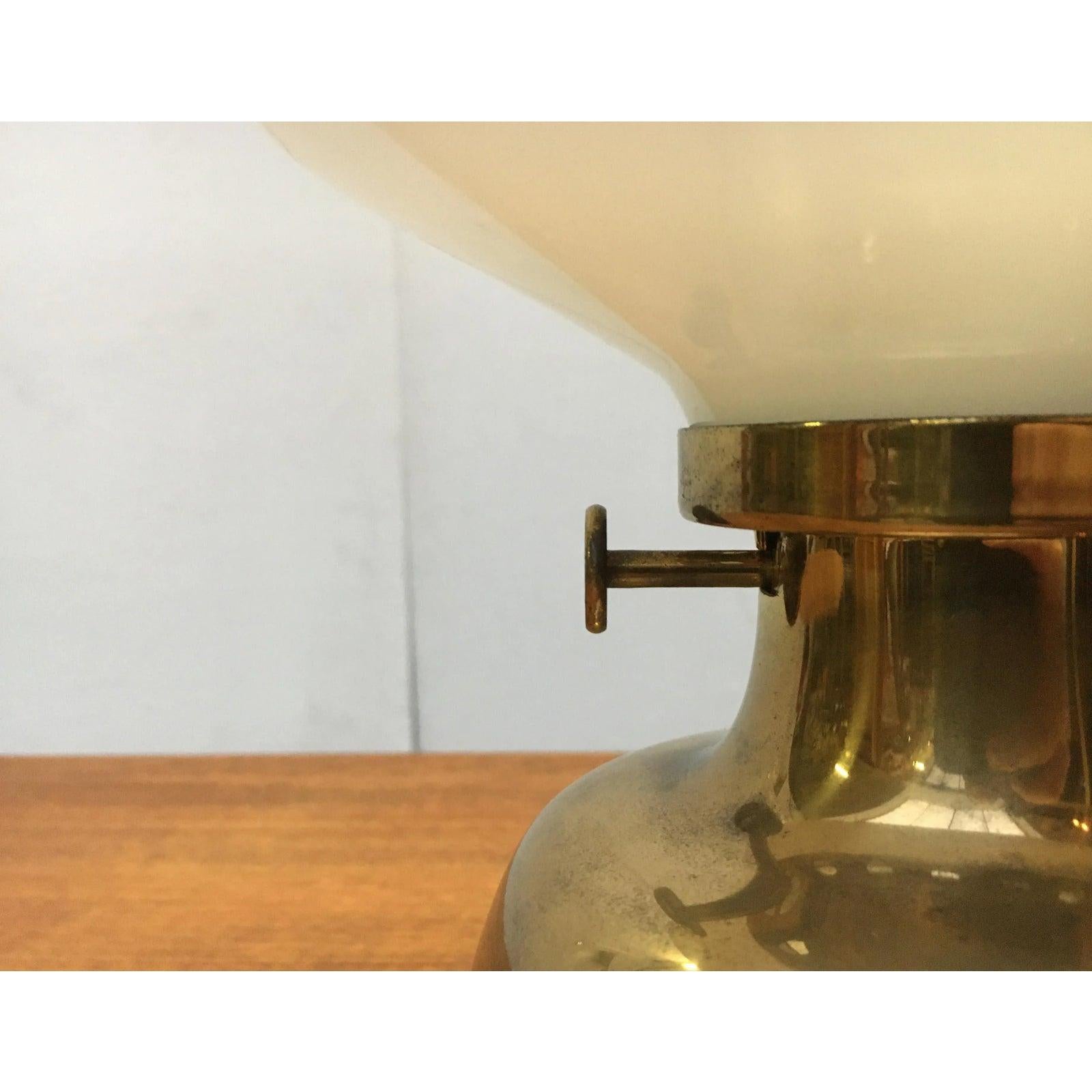 Lámpara de mesa de aceite modelo Petronella danesa de mediados de siglo de Henning Koppel, años 60 Moderno de mediados de siglo en venta