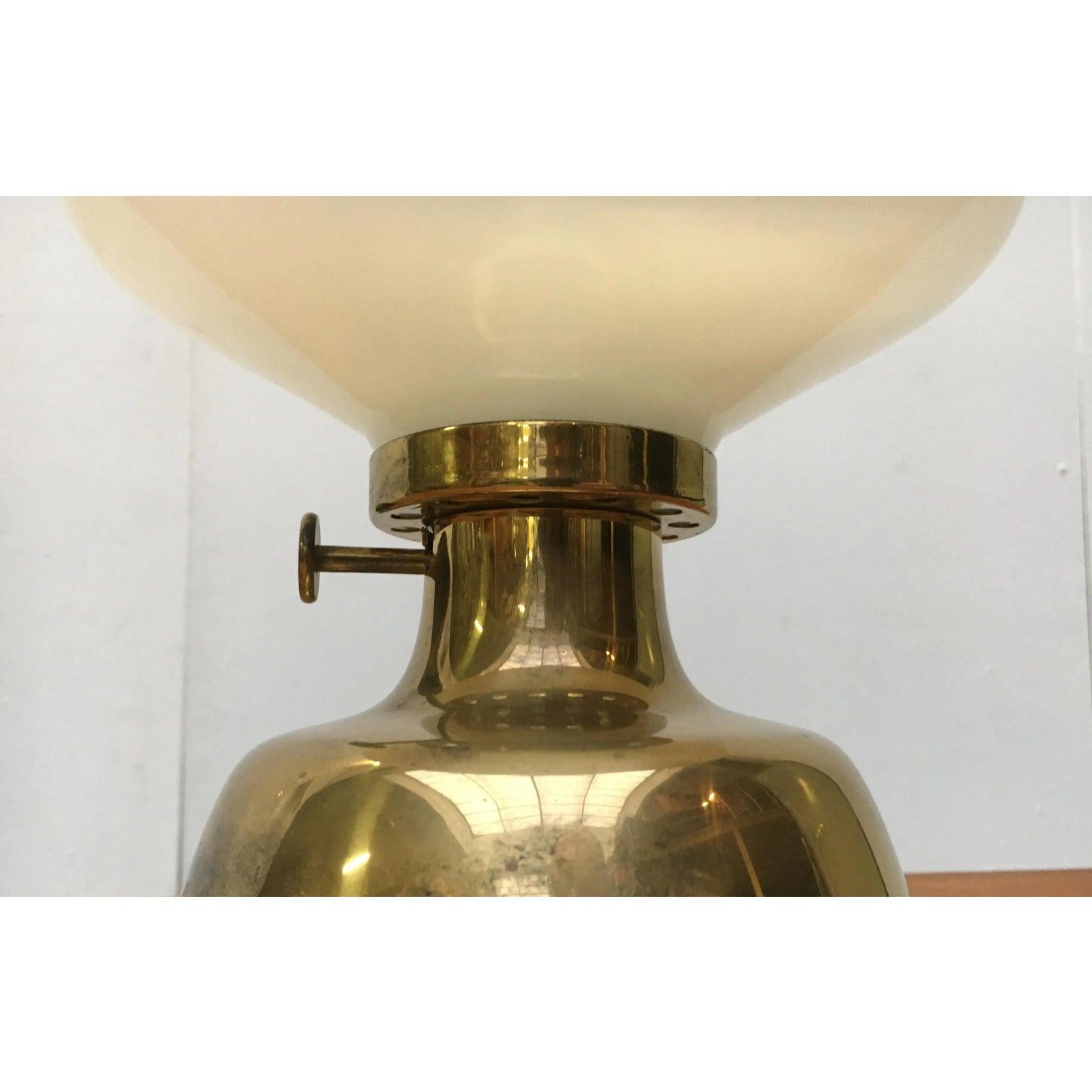 Lámpara de mesa de aceite modelo Petronella danesa de mediados de siglo de Henning Koppel, años 60 en venta 1