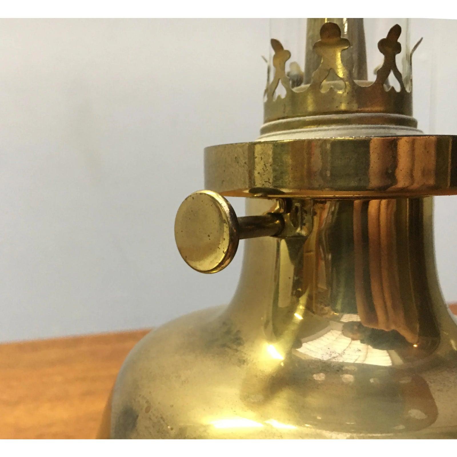 Lámpara de mesa de aceite modelo Petronella danesa de mediados de siglo de Henning Koppel, años 60 en venta 2