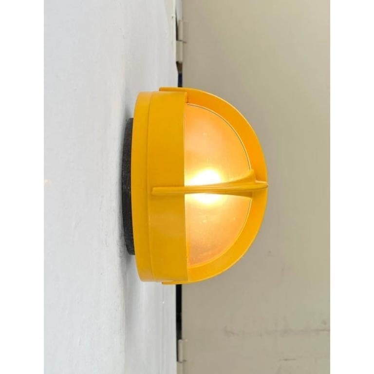 20th Century Mid-Century Danish Model Pirat Metal Outdoor Wall Lamp, 1960s For Sale