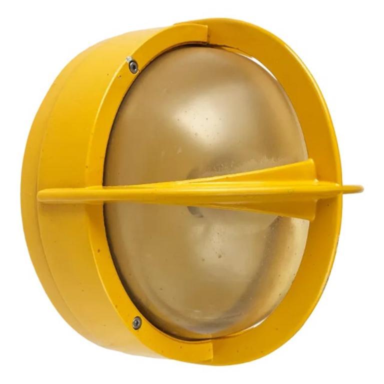 Mid-Century Danish Model Pirat Metal Outdoor Wall Lamp, 1960s