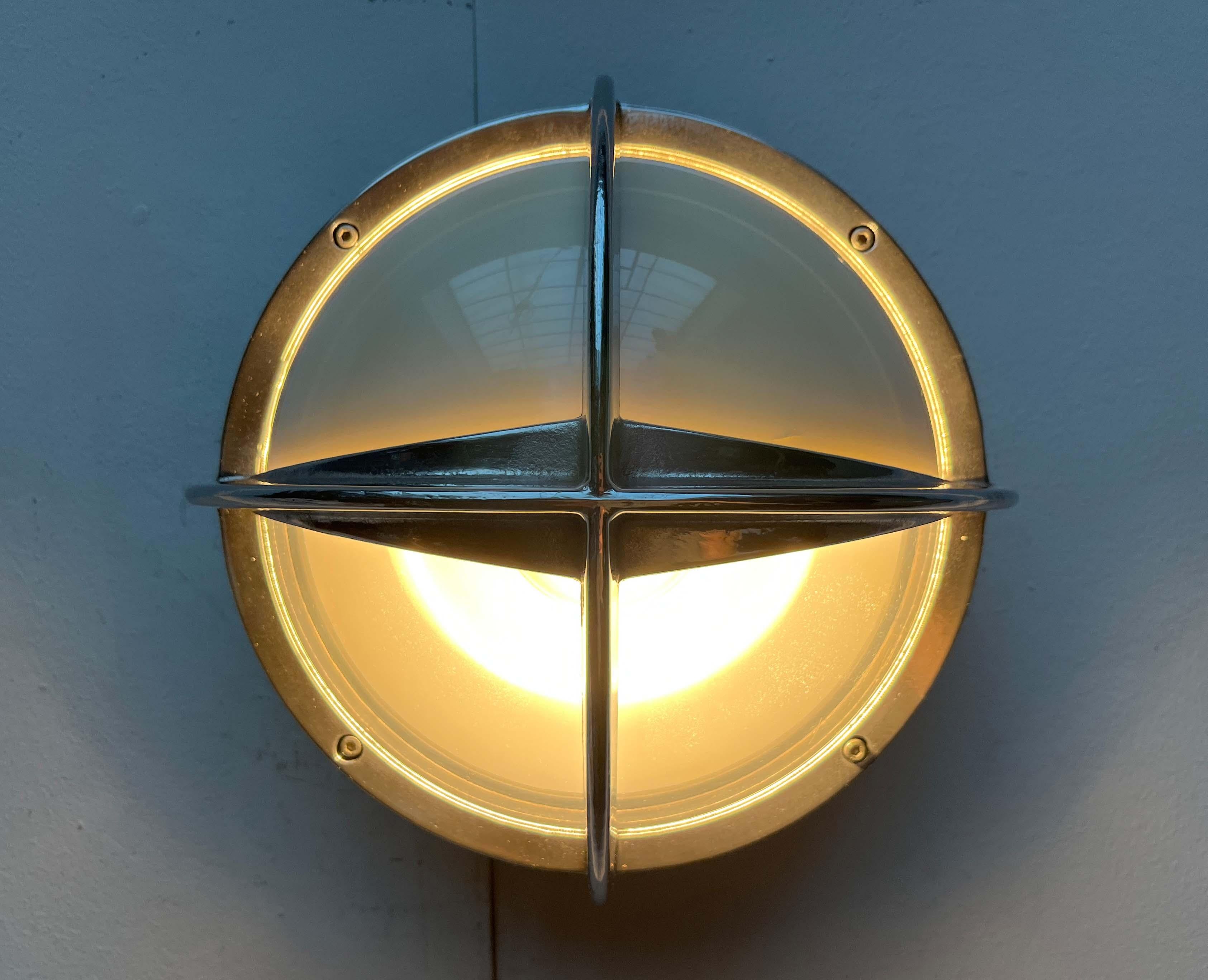 Lámpara de pared de metal para exteriores modelo Pirat, danesa de mediados de siglo, para Nordisk Solar, años 60 Danés en venta