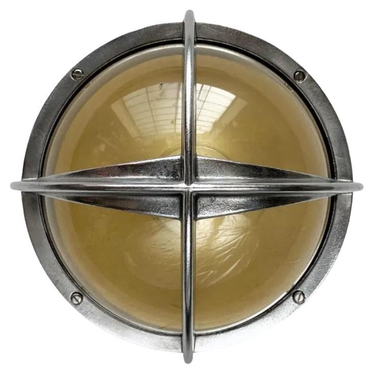 Mid-Century Danish Model Pirat Metal Outdoor Wall Lamp for Nordisk Solar, 1960s