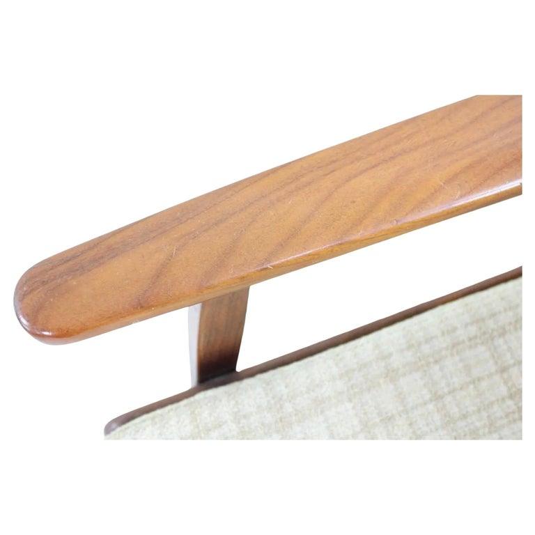 Sofá de 2 plazas Mid Century Danish Modern de Aage Petersen para Getama GE88 mediados del siglo XX en venta