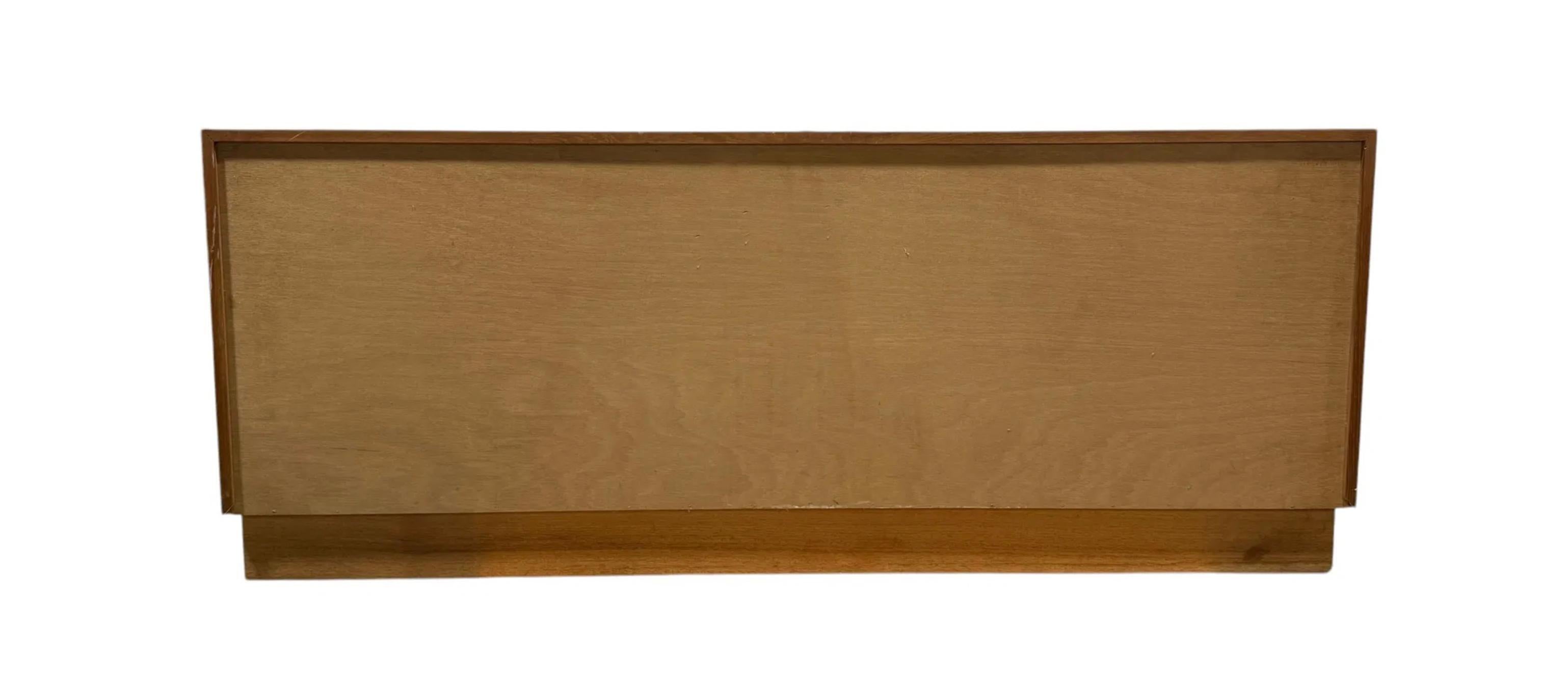 Danese Comò lungo in teak a 6 cassetti di Art Furn, metà secolo, stile moderno danese in vendita