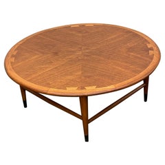 Mid-Century Danish Modern Andre Bus Lane Acclaim Round Coffee Table