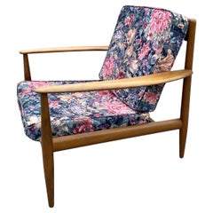 Mid-Century Danish Modern Armchair by Grete Jalk for France & Søn, 1960s
