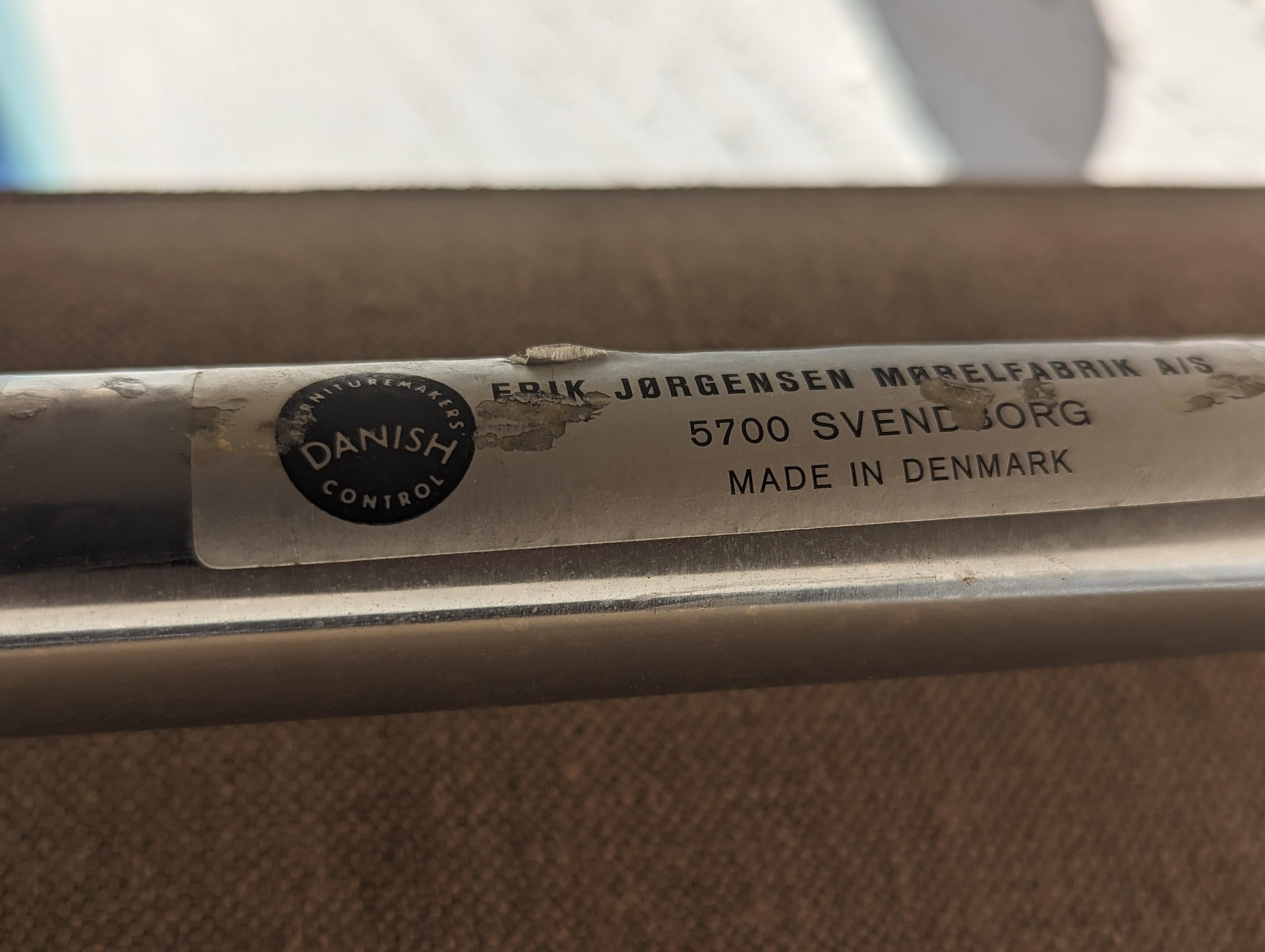 Mid Century Danish Modern Arne Vodder Chaise y For Sale 5