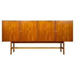 Arne Vodder Teak Credenza Highboard Cabinet Mid Century Danish Modern 1960s