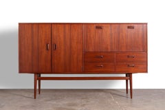 Mid-Century Danish Modern Bar Cabinet - Classic 1960s Scandinavian Design