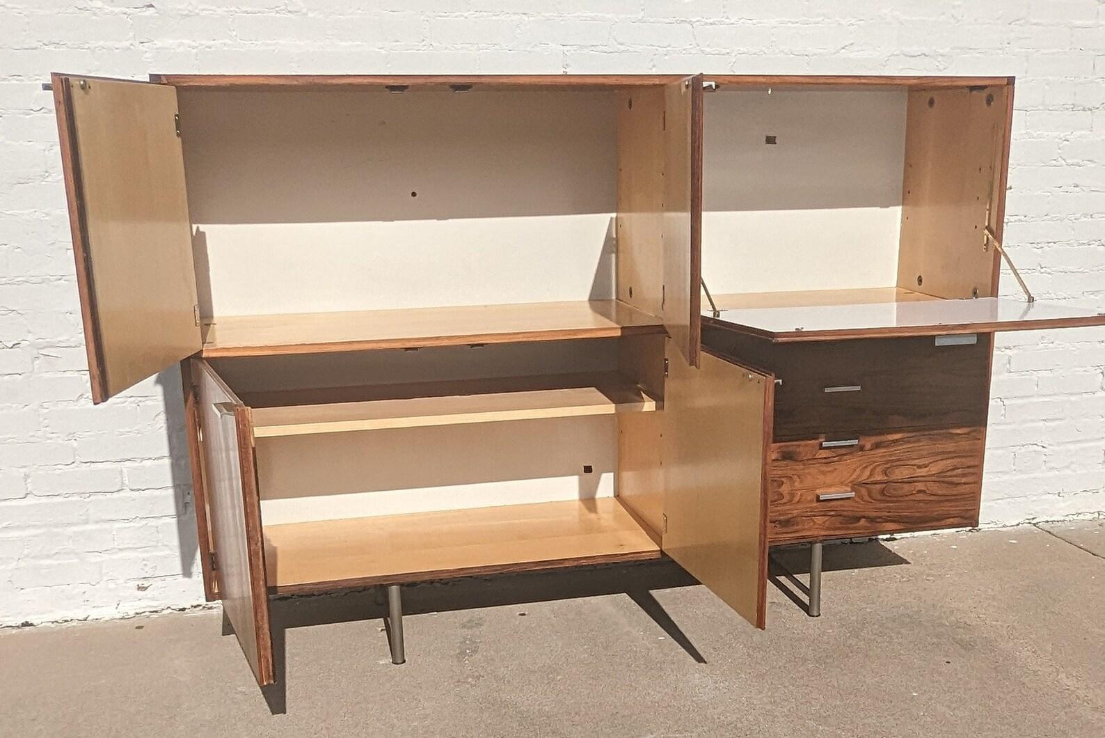 Mid Century Danish Modern Cees Braakman Cabinet In Good Condition For Sale In Tulsa, OK