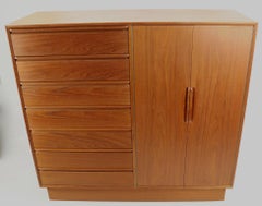 Mid Century  Danish Modern Chifferobe Dresser by Westnofa