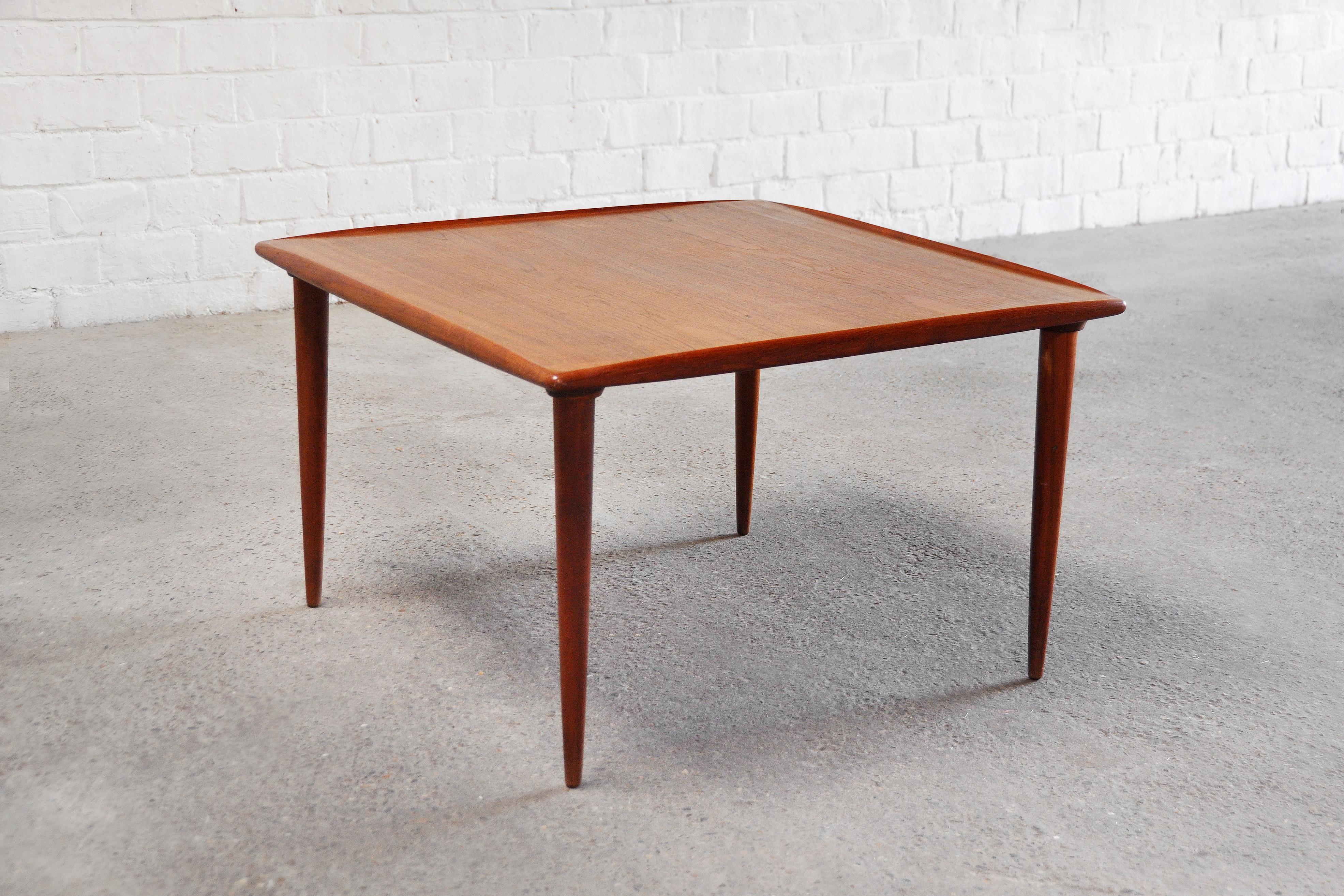 Mid-Century Modern Mid century Danish modern coffee table attributed to Finn Juhl, 1960's For Sale