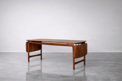Mid-Century Danish Modern Coffee Table in Teak for France & Daverkosen