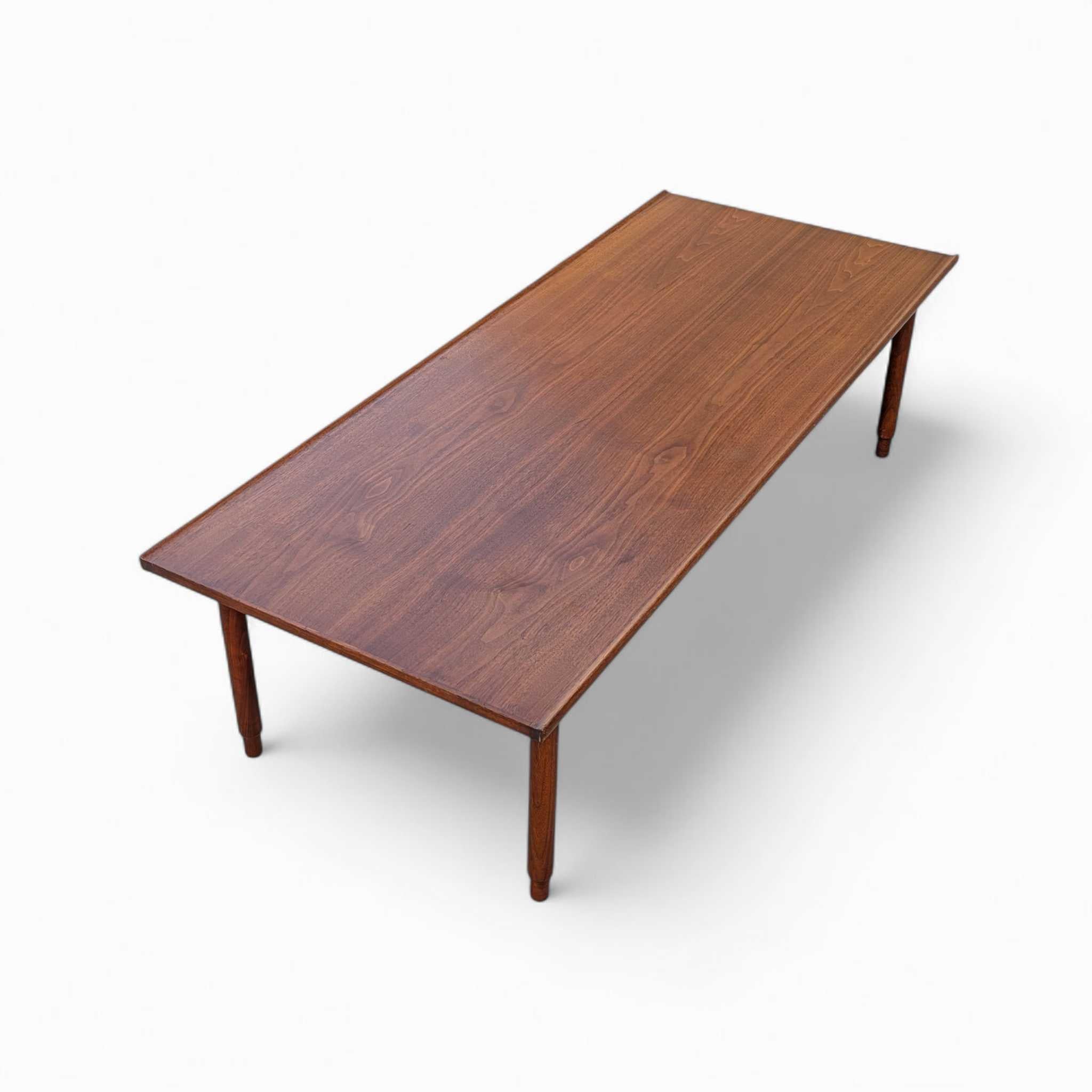 20th Century Mid-Century Danish Modern Coffee Table, Sculptural Legs, Teak, c. 1960s For Sale