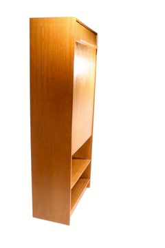 Combinaison bibliothèque-table à manger-bureau danois moderne du milieu du siècle par Domino