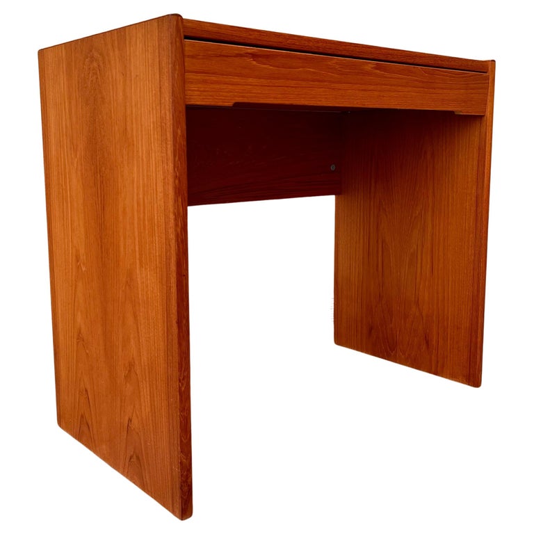 Mid-Century Danish Modern Compact Secretary Desk For Sale