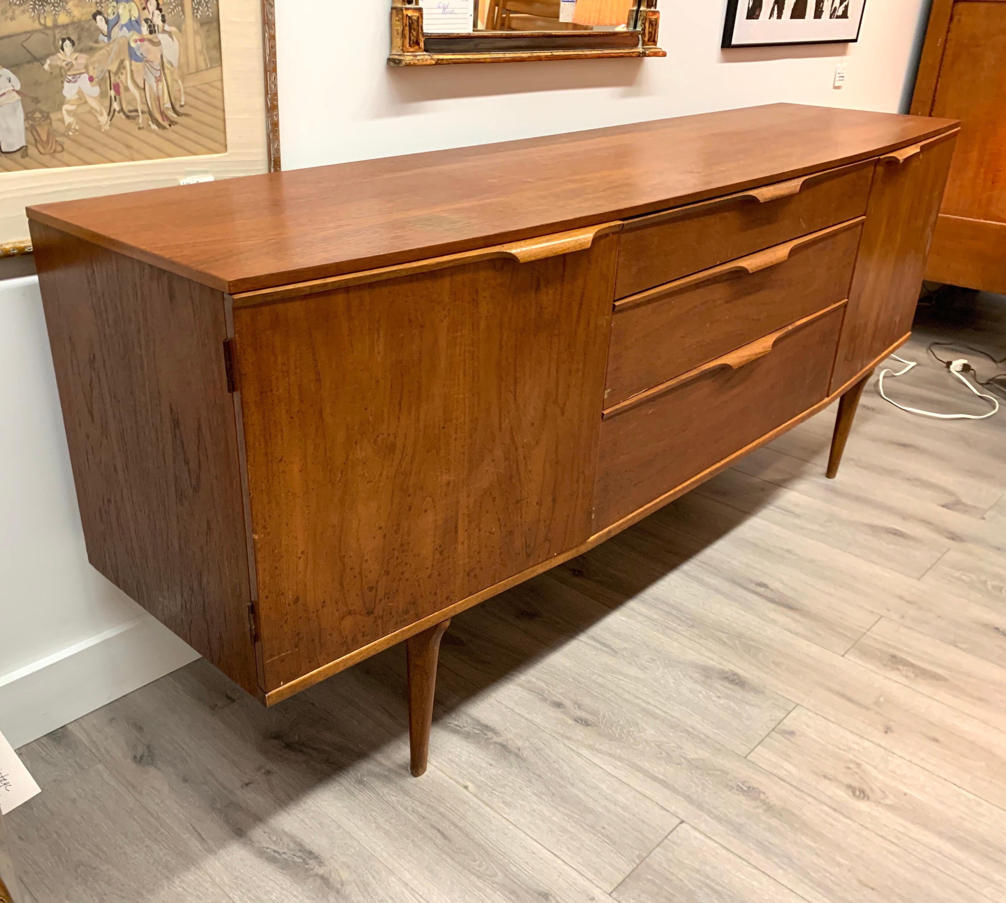 curved front sideboard