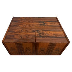 Bureau moderne danois du milieu du siècle en palissandre et boîte magique Meier