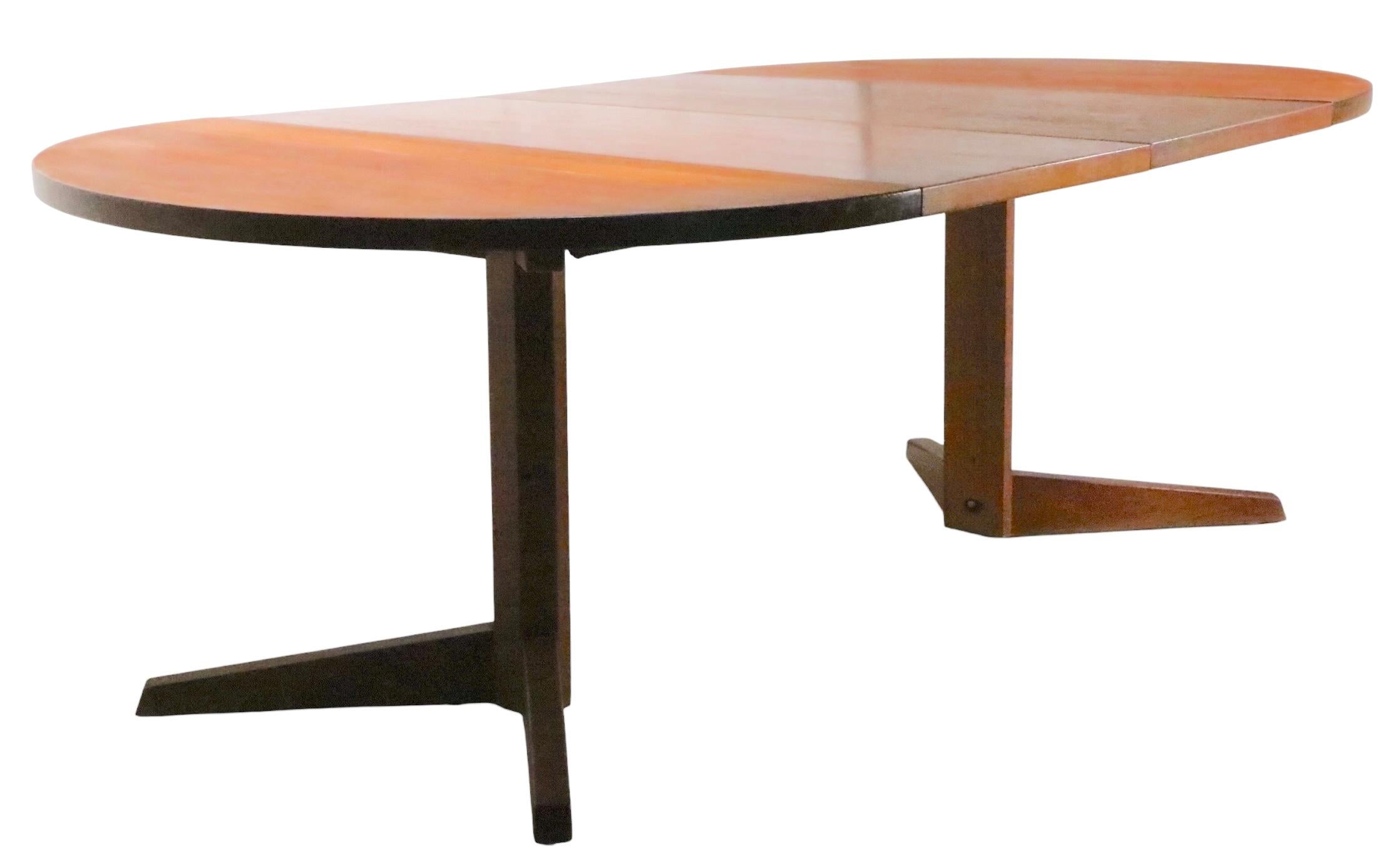 Tavolo da pranzo danese moderno di metà secolo di CJ Rosengaarden Made in Denmark anni '50 in vendita 12
