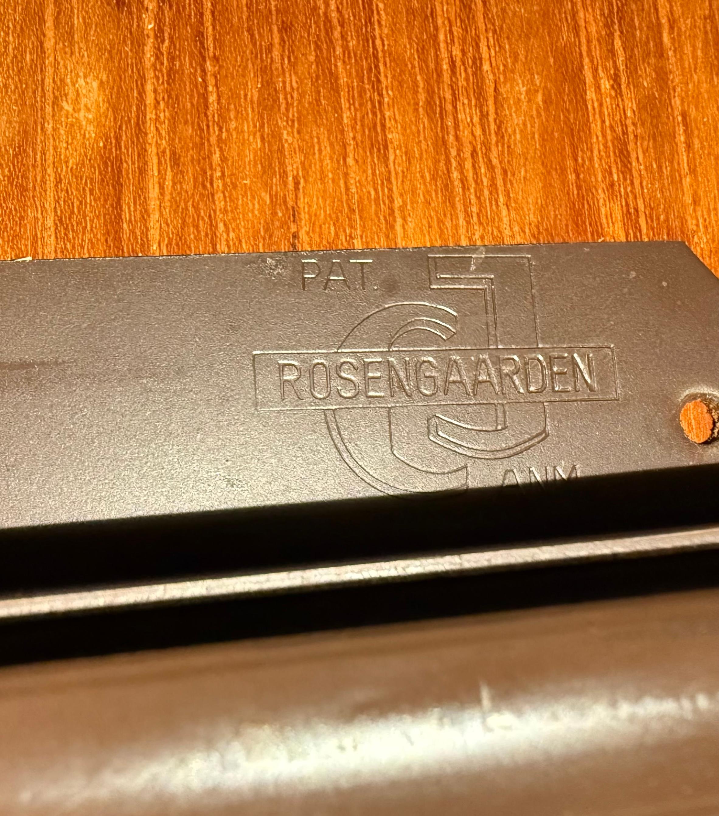Tavolo da pranzo danese moderno di metà secolo di CJ Rosengaarden Made in Denmark anni '50 in vendita 13