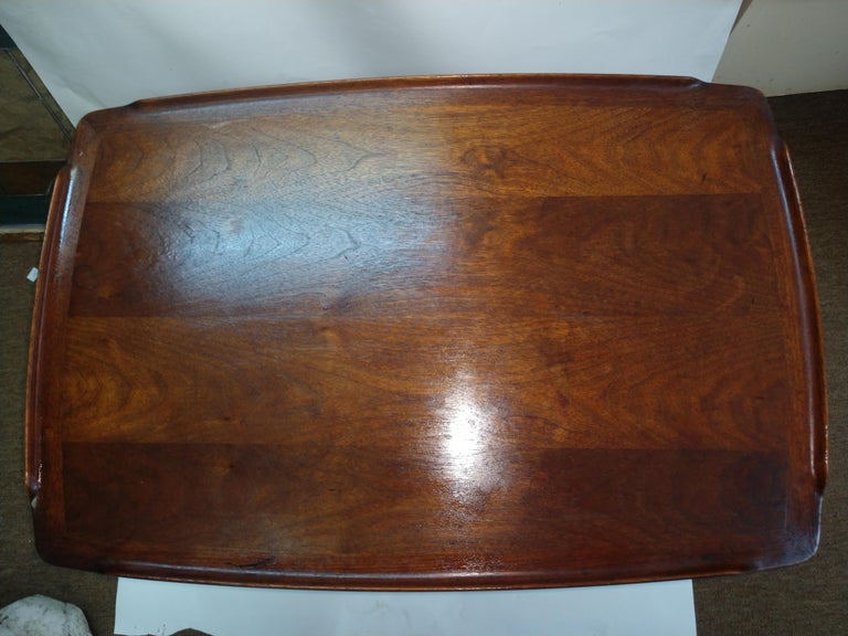 Mid Century Danish Modern End Table by Poul Jensen In Good Condition For Sale In Port Jervis, NY