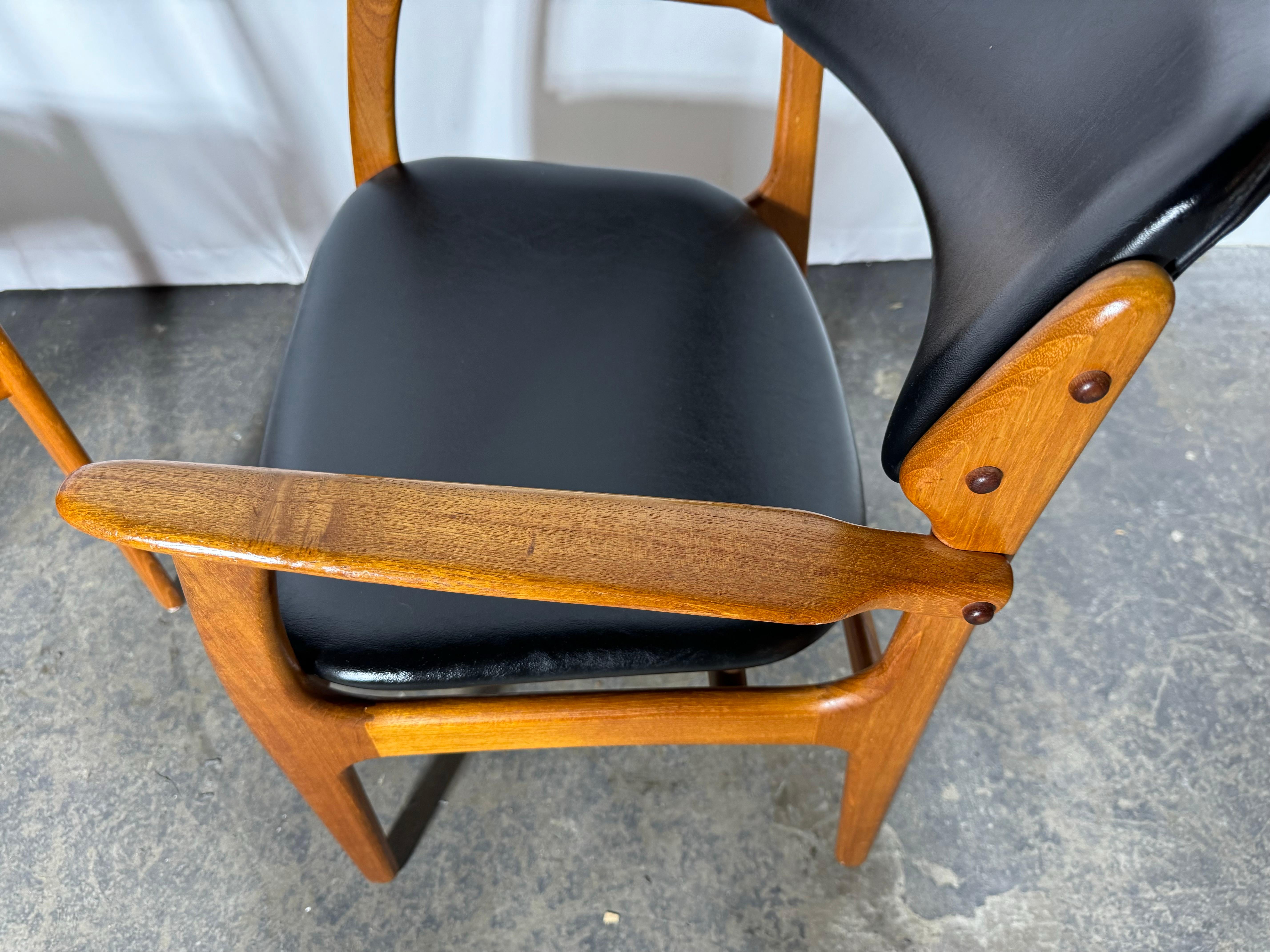 Fauteuils Erik Buch modernes danois du milieu du siècle dernier, modèle 49 en vente 3
