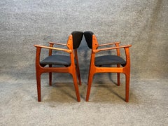 Mid Century Danish Modern Erik Buch Dining Chairs Model 49