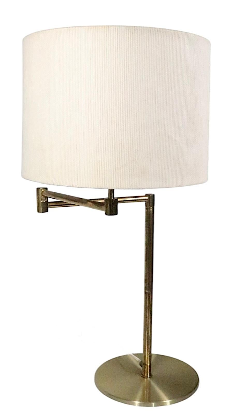 Lampe de bureau moderne danoise du milieu du siècle dernier par Frandsen d'après Nessen en vente 8