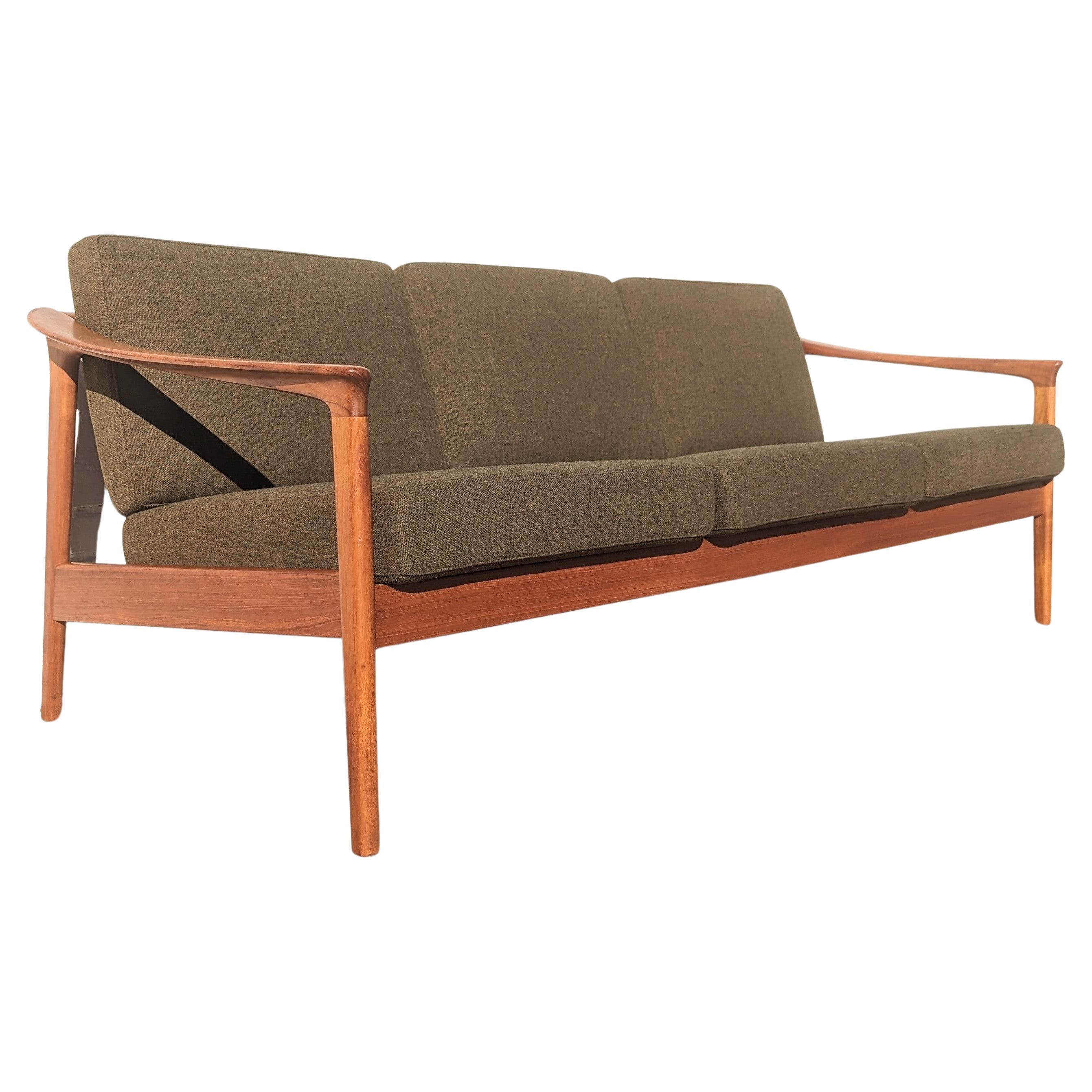 Mid Century Danish Modern Folke Ohlsson Sofa  For Sale