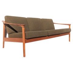 Retro Mid Century Danish Modern Folke Ohlsson Sofa 