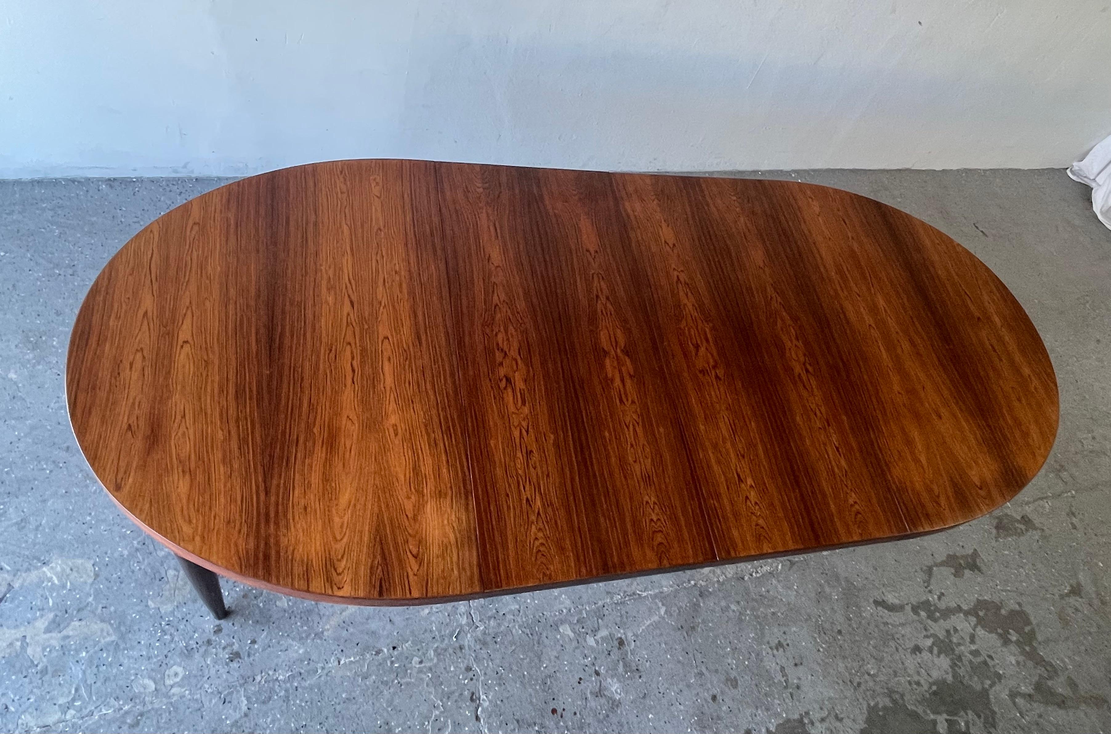 Mid-20th Century Mid-Century Danish Modern Harry Ostergaard for Moreddi Rosewood Dining Table